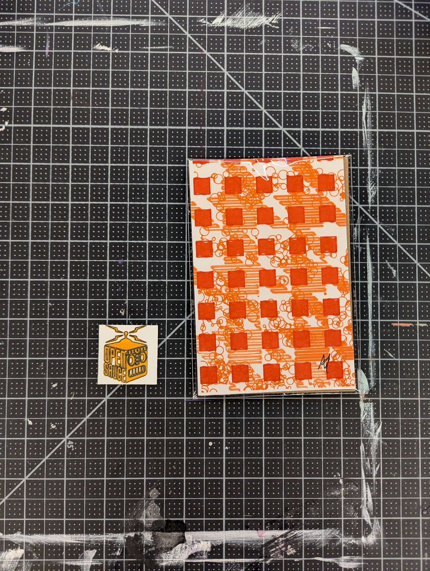 4x6in Plotter Art