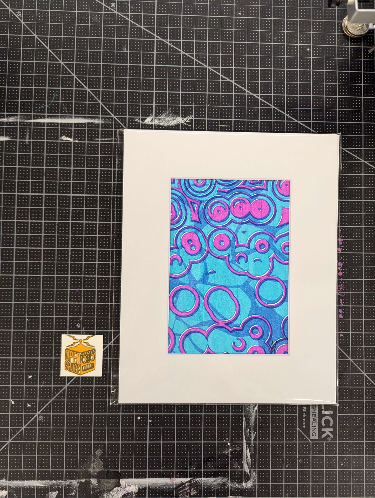 6x8in Plotter Art