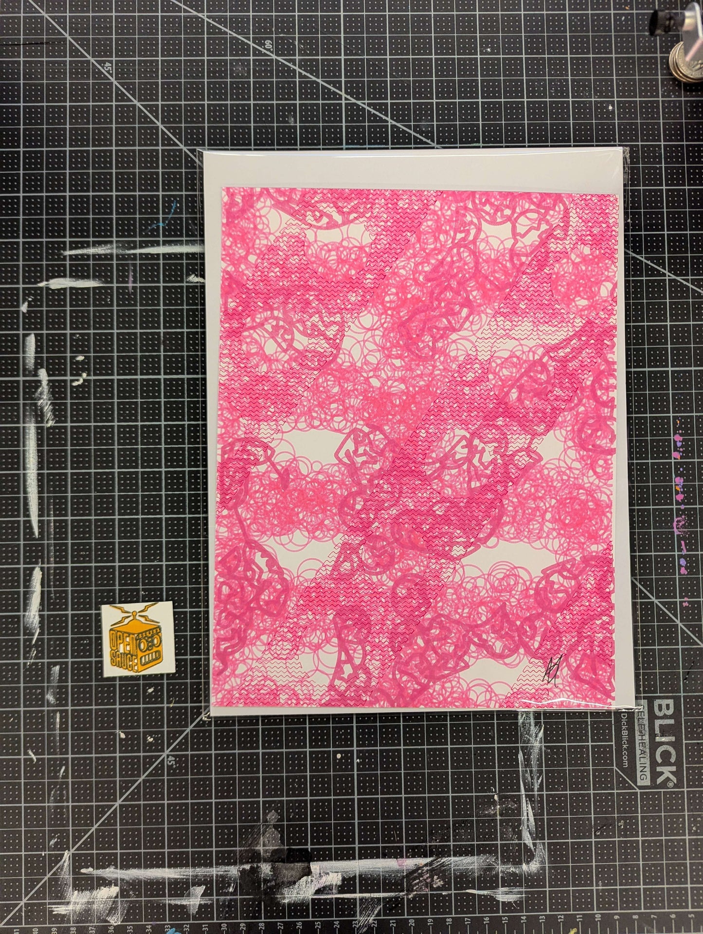 >8x11in Plotter Art